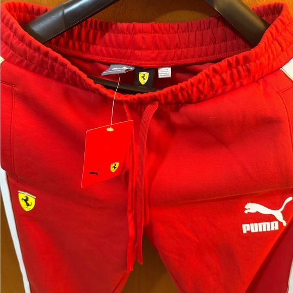 Ferrari Red Sweatpants - Picture 3 of 3